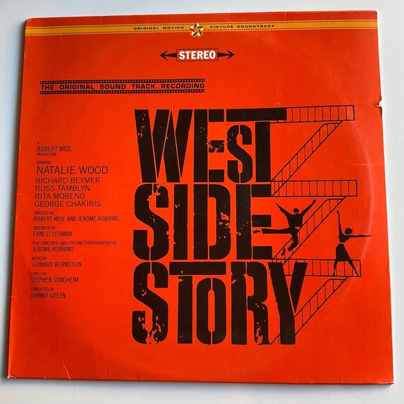 Leonard Bernstein West Side, Vinyl cracked, for parts only! - Picture 1 of 8